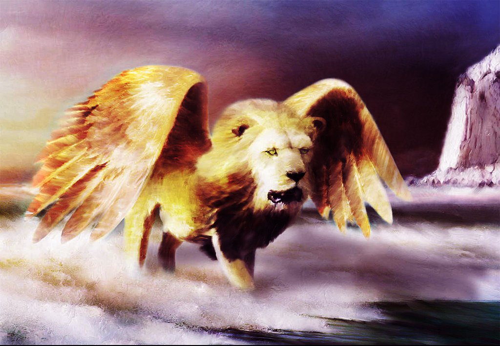 the winged lion Winged Lion: The History and Symbolism of This Ancient Mesopotamian Deity